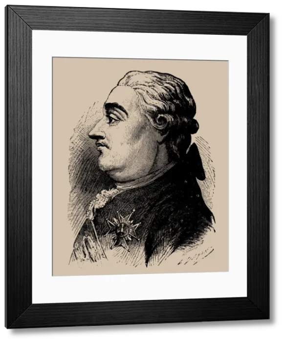 Framed Print : Portrait of Pierre Andre de Suffren de Saint Tropez (1729-1788), 1889 Framed Print : Portrait of Pierre Andre de Suffren de Saint Tropez (1729-1788), 1889