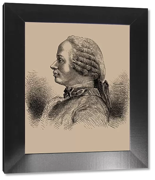Portrait of Portrait of Jean le Rond D Alembert (1717-1783)