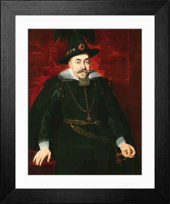 Framed Print : Portrait of Sigismund III Vasa, King of Poland (1566-1632), 1620s Framed Print : Portrait of Sigismund III Vasa, King of Poland (1566-1632), 1620s