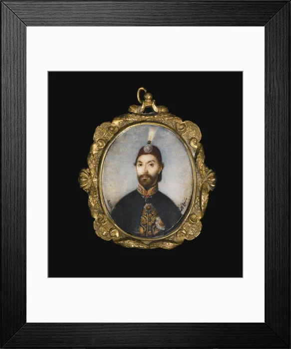 Framed Print : Portrait of Sultan Abdülmecid I, 1854 Framed Print : Portrait of Sultan Abdülmecid I, 1854