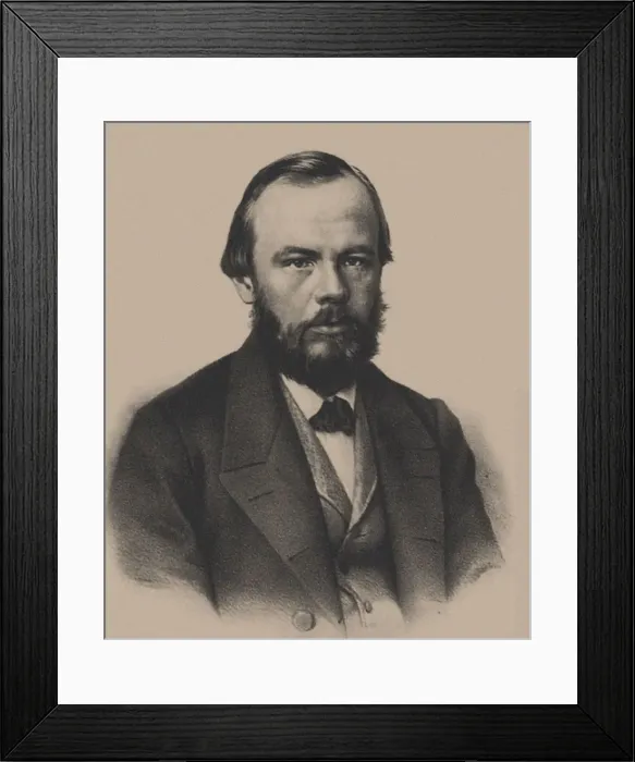Framed Print : Portrait of the author Fyodor Mikhaylovich Dostoyevsky (1821-1881), 1862 Framed Print : Portrait of the author Fyodor Mikhaylovich Dostoyevsky (1821-1881), 1862