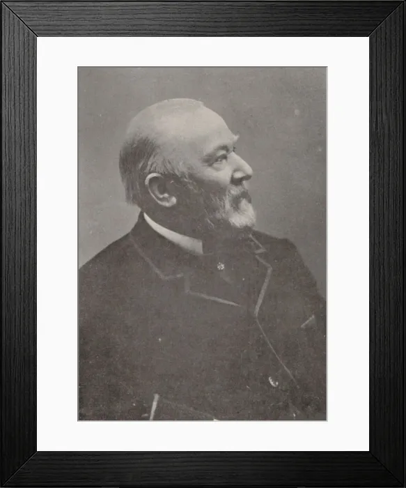 Framed Print : Portrait of the cellist and composer Georg Goltermann (1824-1898), 1890 Framed Print : Portrait of the cellist and composer Georg Goltermann (1824-1898), 1890