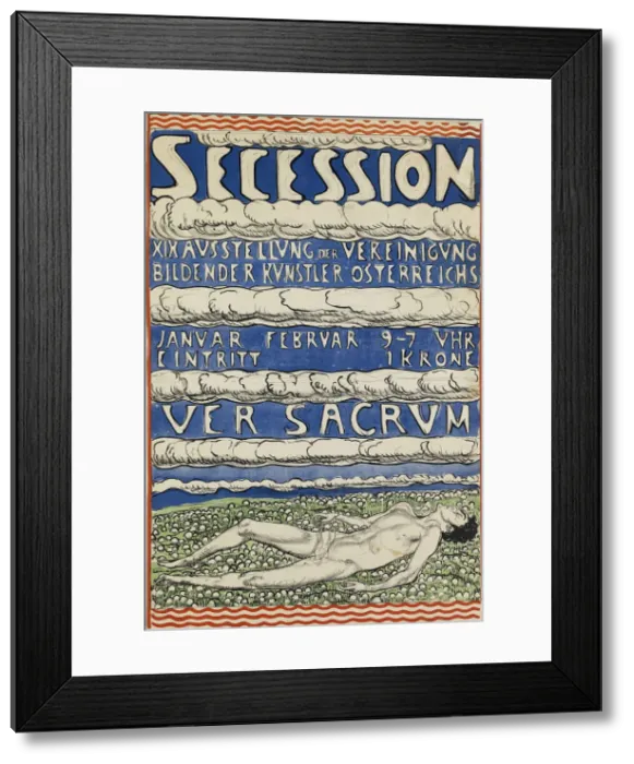 Framed Print : Poster for the Vienna Secession Exhibition, 1904 Framed Print : Poster for the Vienna Secession Exhibition, 1904