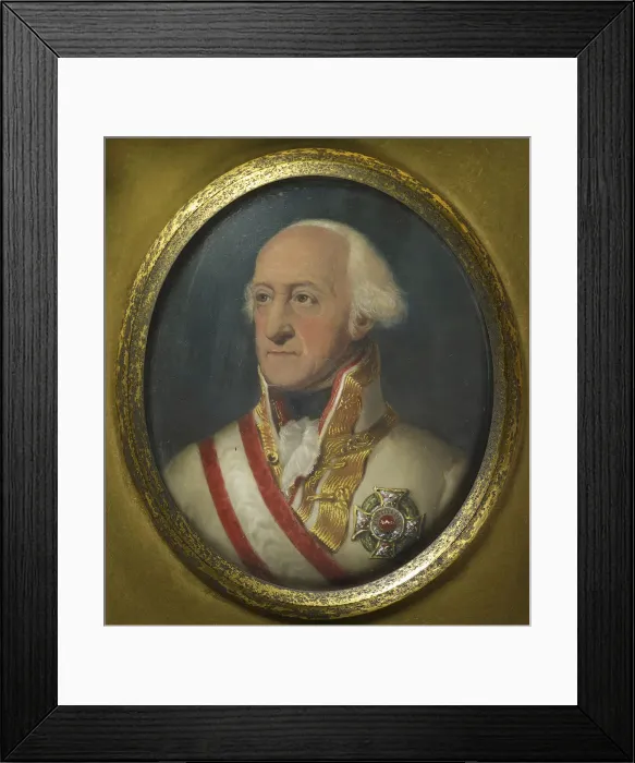 Framed Print : Prince Frederick Josias of Saxe-Coburg-Saalfeld (1737-1815), 1848 Framed Print : Prince Frederick Josias of Saxe-Coburg-Saalfeld (1737-1815), 1848