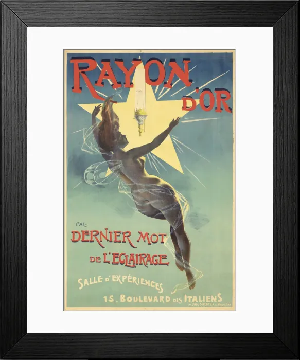 Framed Print : Rayon d Or, c. 1895 Framed Print : Rayon d Or, c. 1895