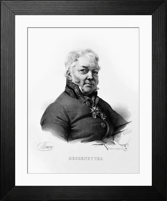 Framed Print : Rene-Nicolas Dufriche, baron Desgenettes (1762-1837), 1832