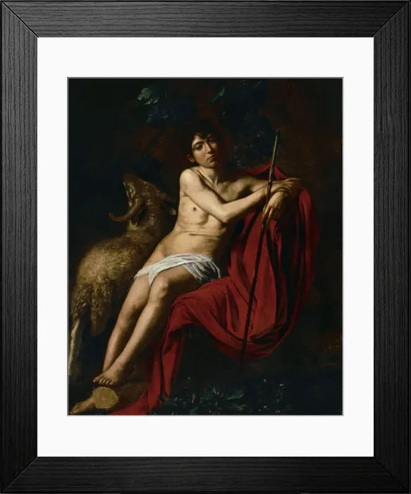Framed Print : Saint John the Baptist, c. 1610 Framed Print : Saint John the Baptist, c. 1610