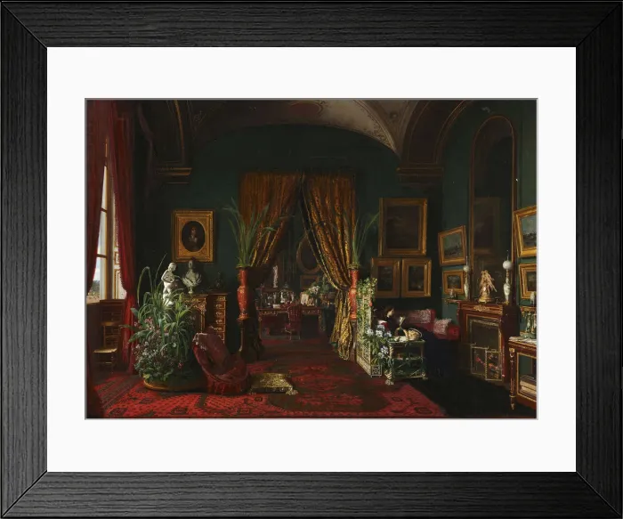 Framed Print : Salon of the Empress Eugenie at the Tuileries Palace, 1868 Framed Print : Salon of the Empress Eugenie at the Tuileries Palace, 1868