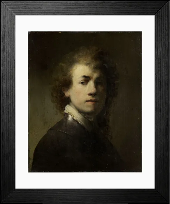 Framed Print : Self-portrait with Gorget, c. 1629 Framed Print : Self-portrait with Gorget, c. 1629