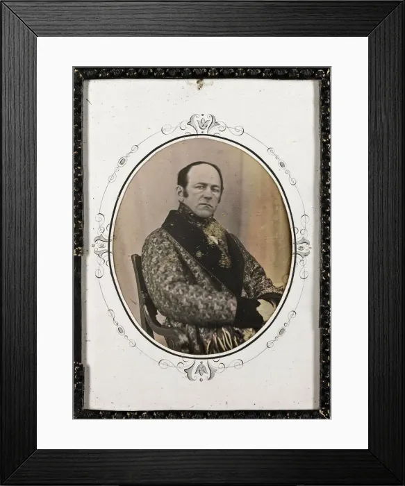Framed Print : Self-Portrait, 1842 Framed Print : Self-Portrait, 1842