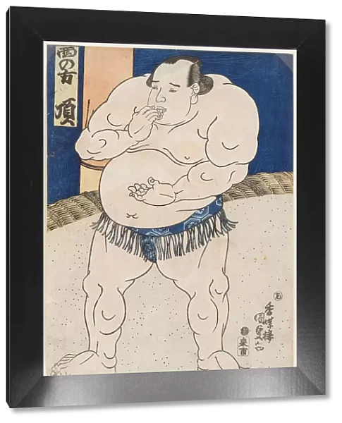 Sumo Wrestler Itadaki, 1843