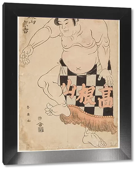 Sumo Wrestler Takenyama, 1790s