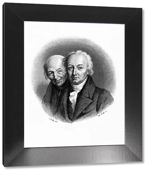 The Brothers Rene-Just Haüy (1743-1822) and Valentin Haüy (1745-1822)