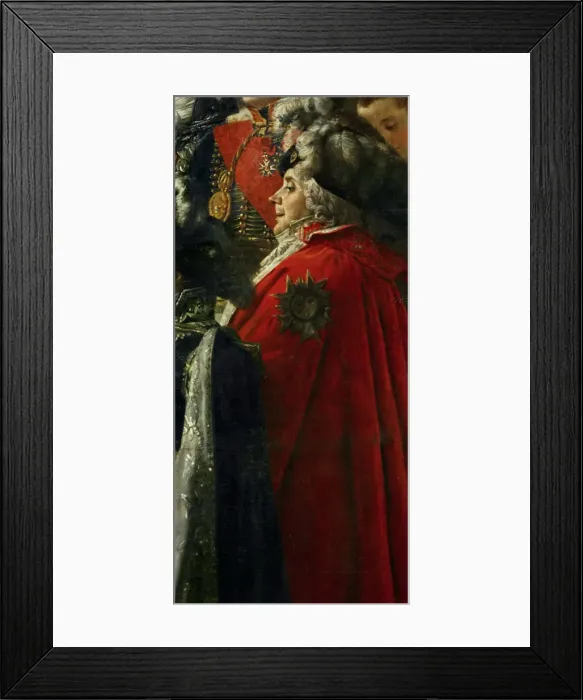 Framed Print : The Coronation of Napoleon at Notre-Dame. Detail: Charles Maurice de Talleyrand Perigord Framed Print : The Coronation of Napoleon at Notre-Dame. Detail: Charles Maurice de Talleyrand Perigord
