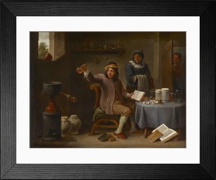 Framed Print : The Doctors Visit, c. 1660 Framed Print : The Doctors Visit, c. 1660