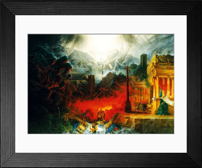 Framed Print : The Edge of Doom, Between 1836 and 1838 Framed Print : The Edge of Doom, Between 1836 and 1838