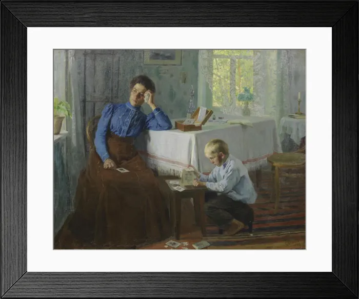 Framed Print : The House of cards, 1909 Framed Print : The House of cards, 1909