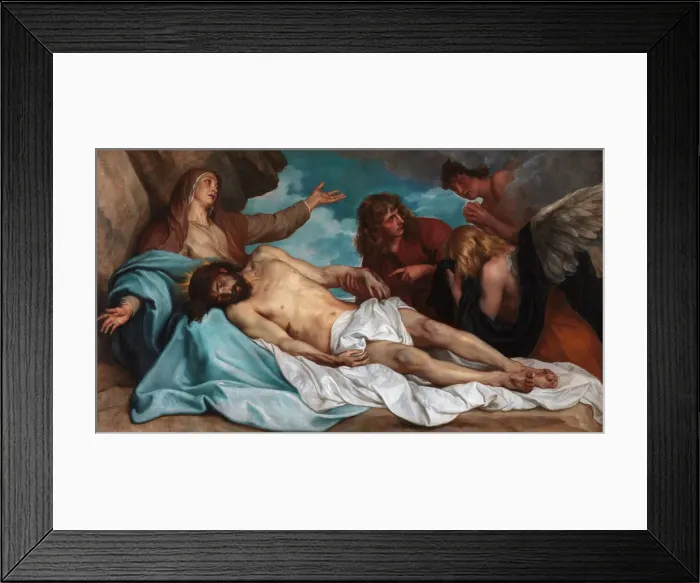 Framed Print : The Lamentation over Christ, c. 1635 Framed Print : The Lamentation over Christ, c. 1635