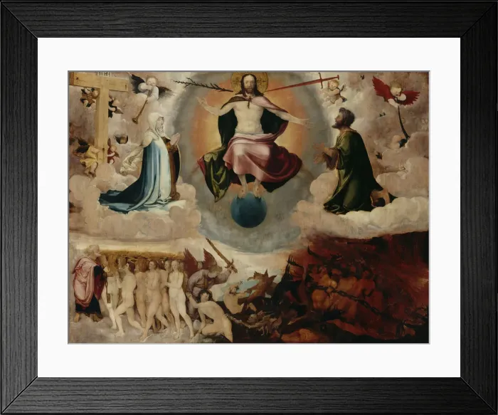 Framed Print : The Last Judgment, ca 1530 Framed Print : The Last Judgment, ca 1530