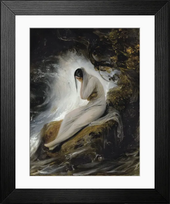 Framed Print : The Maidens Lament (Plaintes de la jeune fille), 1830s Framed Print : The Maidens Lament (Plaintes de la jeune fille), 1830s