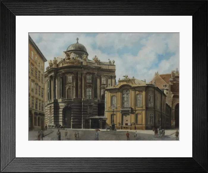 Framed Print : The old Burgtheater in Vienna Framed Print : The old Burgtheater in Vienna