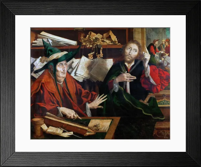 Framed Print : The Parable of the Unjust Steward, c. 1540