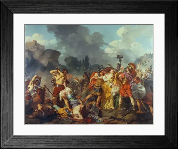 Framed Print : The Rape of the Sabine women, 1781 Framed Print : The Rape of the Sabine women, 1781