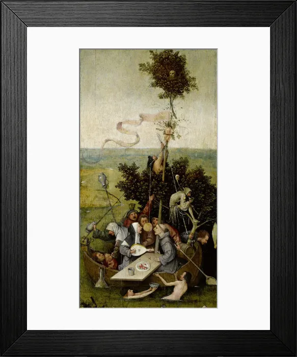 Framed Print : The Ship of Fools, ca 1490-1510 Framed Print : The Ship of Fools, ca 1490-1510