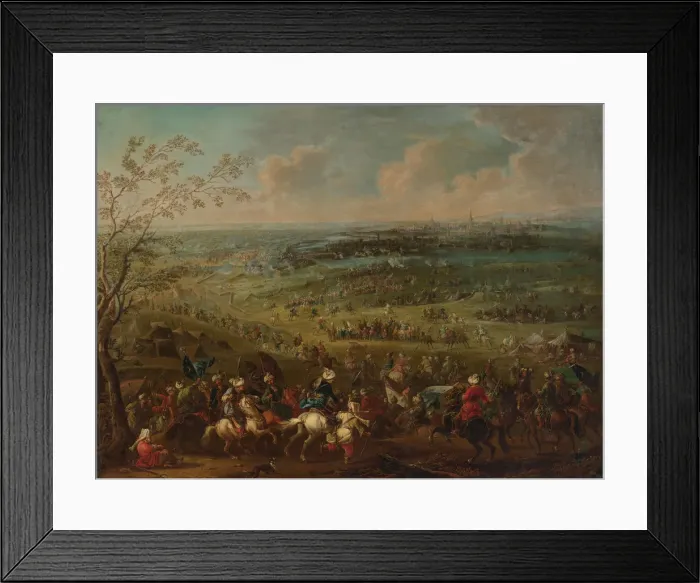 Framed Print : The Siege of Vienna by Turkish army Framed Print : The Siege of Vienna by Turkish army