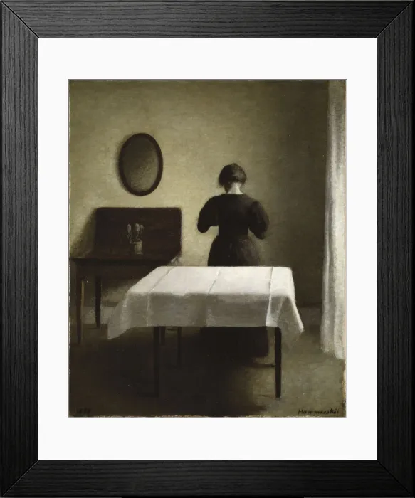 Framed Print : Interior, 1898