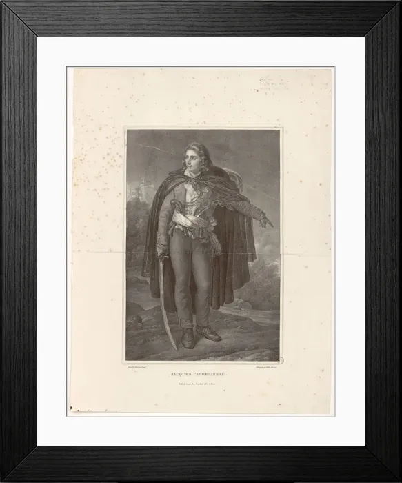 Framed Print : Jacques Cathelineau (1759-1793), 1820s Framed Print : Jacques Cathelineau (1759-1793), 1820s