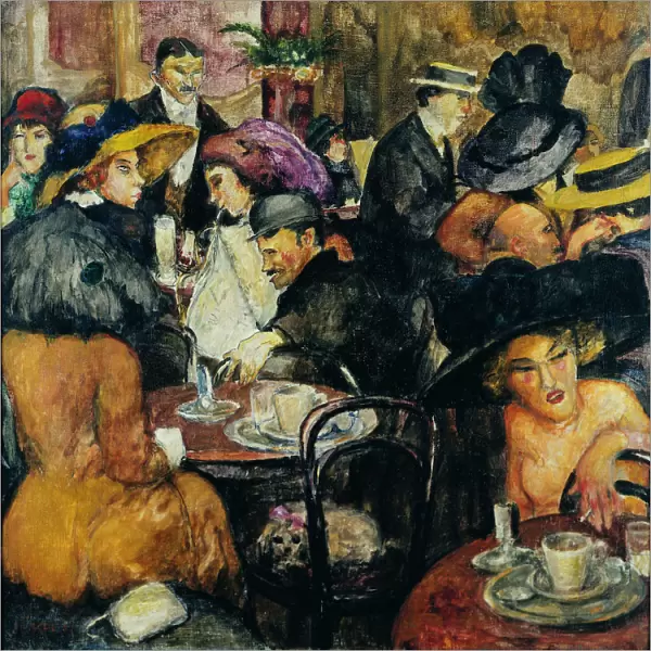 In the Romanesque Cafe, 1912