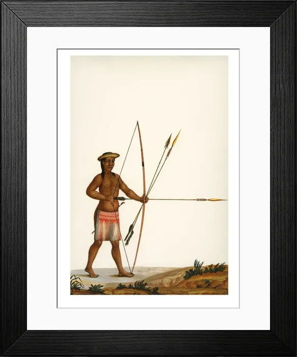 Framed Print : Indian, c. 1815 Framed Print : Indian, c. 1815
