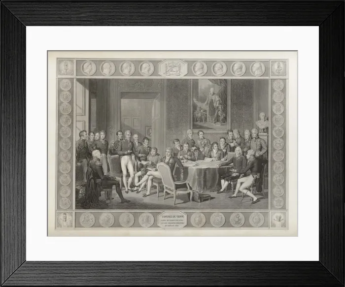 Framed Print : The Congress of Vienna, 1819 Framed Print : The Congress of Vienna, 1819