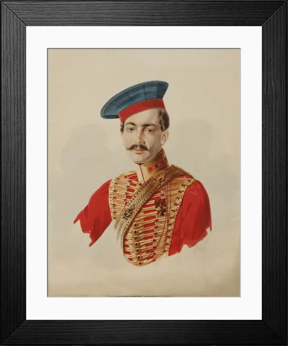 Framed Print : Prince Nikolay Sergeyevich Vyazemsky (1806-1867), 1841 Framed Print : Prince Nikolay Sergeyevich Vyazemsky (1806-1867), 1841