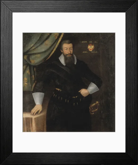 Framed Print : Portrait of Count Axel Oxenstierna (1583-1654), 1626 Framed Print : Portrait of Count Axel Oxenstierna (1583-1654), 1626