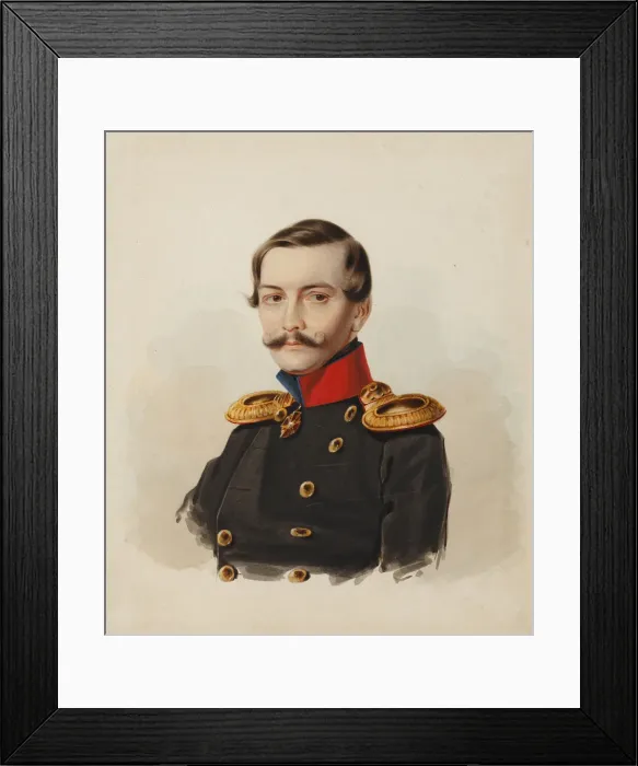 Framed Print : Alexander Grigoryevich Lomonosov (1805-1854), 1837 Framed Print : Alexander Grigoryevich Lomonosov (1805-1854), 1837