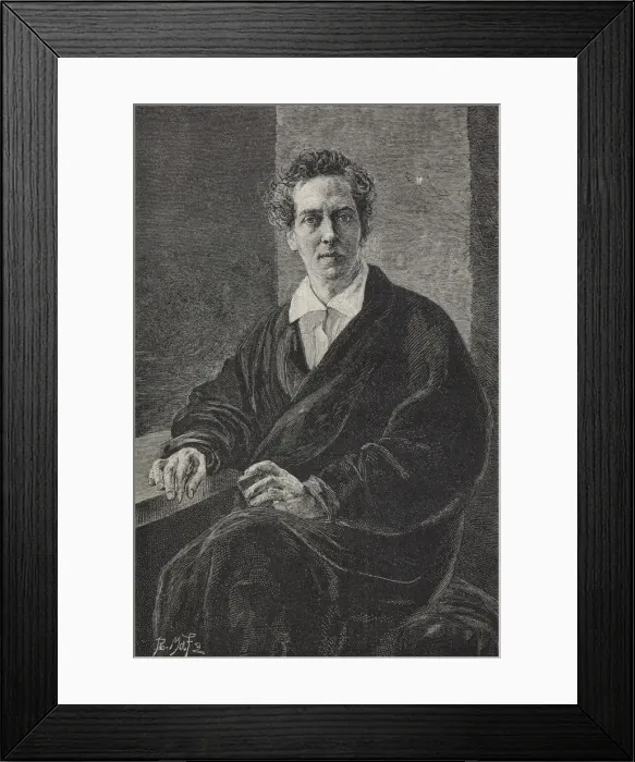 Framed Print : Portrait of Count Alexey Alexeyevich Perovsky (1787-1837), writer Antony Pogorelsky, 1890 Framed Print : Portrait of Count Alexey Alexeyevich Perovsky (1787-1837), writer Antony Pogorelsky, 1890