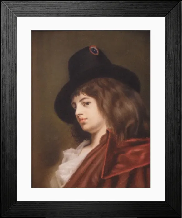 Framed Print : Portrait of Anne-Josephe Theroigne de Mericourt (1762-1817) Framed Print : Portrait of Anne-Josephe Theroigne de Mericourt (1762-1817)
