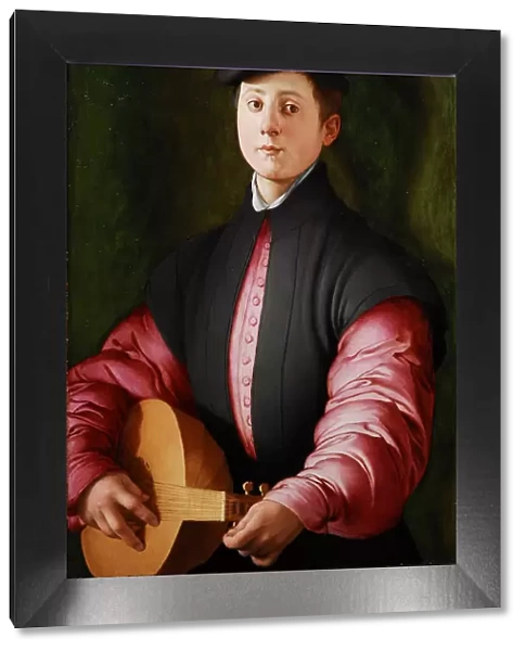 Portrait of a Luteplayer, ca 1528-1529