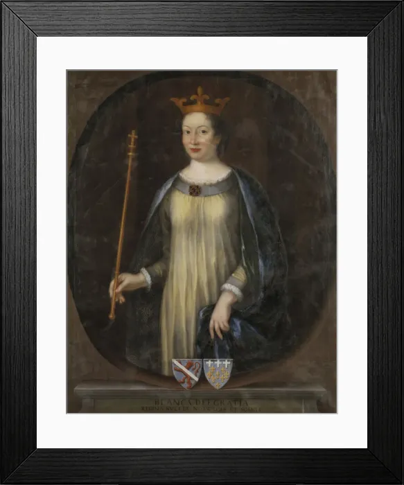 Framed Print : Queen Blanche of Namur Framed Print : Queen Blanche of Namur