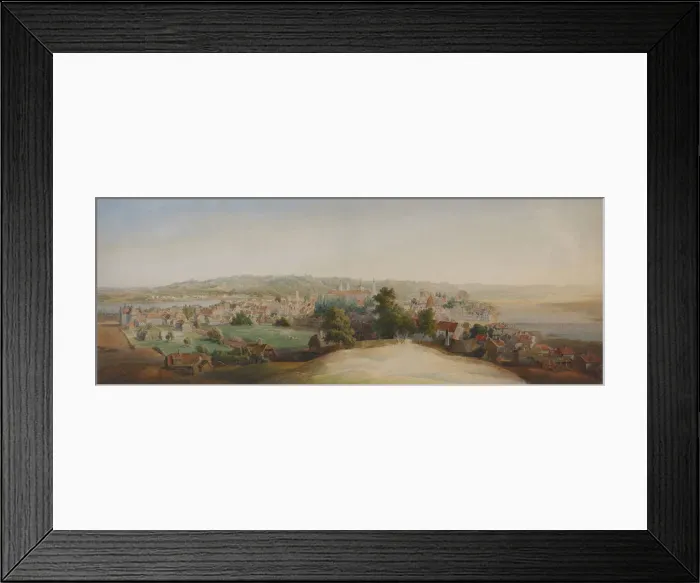 Framed Print : View of Kowno, End 1840s Framed Print : View of Kowno, End 1840s