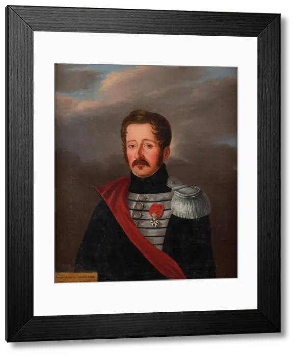 Framed Print : Gonzague de Carrion d Espagne de Nisas-Paulin (1795-1831), First quarter of 19th cen Framed Print : Gonzague de Carrion d Espagne de Nisas-Paulin (1795-1831), First quarter of 19th cen