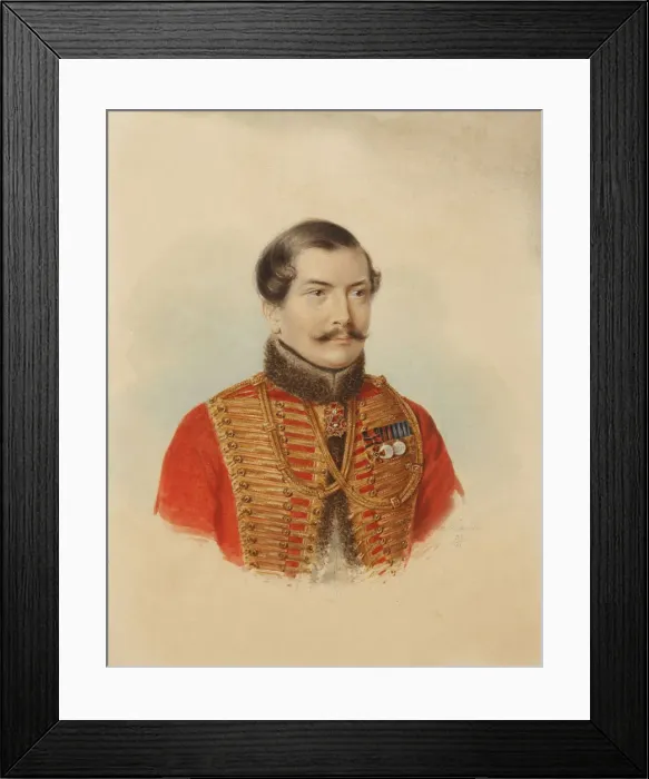 Framed Print : Alexander Grigoryevich Lomonosov (1805-1854), 1837 Framed Print : Alexander Grigoryevich Lomonosov (1805-1854), 1837