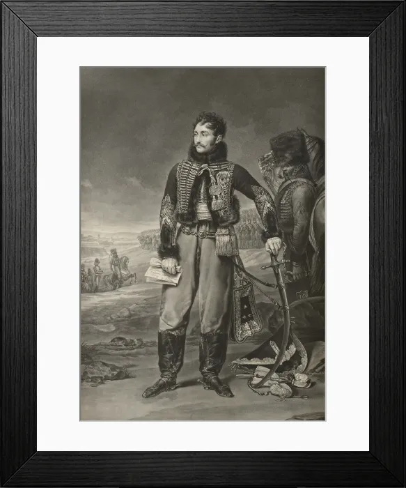 Framed Print : General Francois-Joseph Lefebvre (1755-1820), ca 1808 Framed Print : General Francois-Joseph Lefebvre (1755-1820), ca 1808