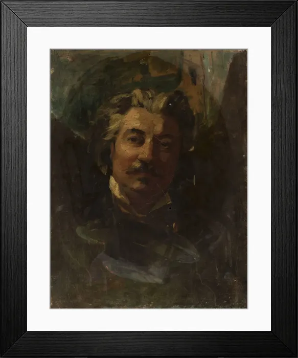 Framed Print : Portrait of Cyprian Godebski (1835-1909) Framed Print : Portrait of Cyprian Godebski (1835-1909)