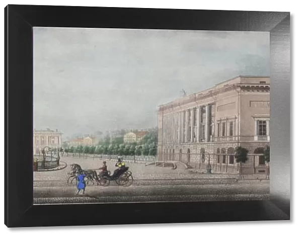 The Alexandrinsky Theatre (From the panorama of the Nevsky Prospekt), 1830