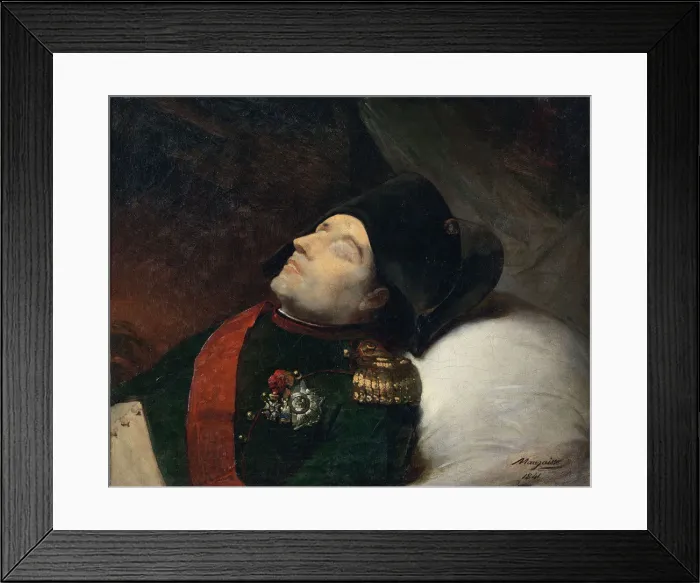 Framed Print : Death of Napoleon, 1841 Framed Print : Death of Napoleon, 1841