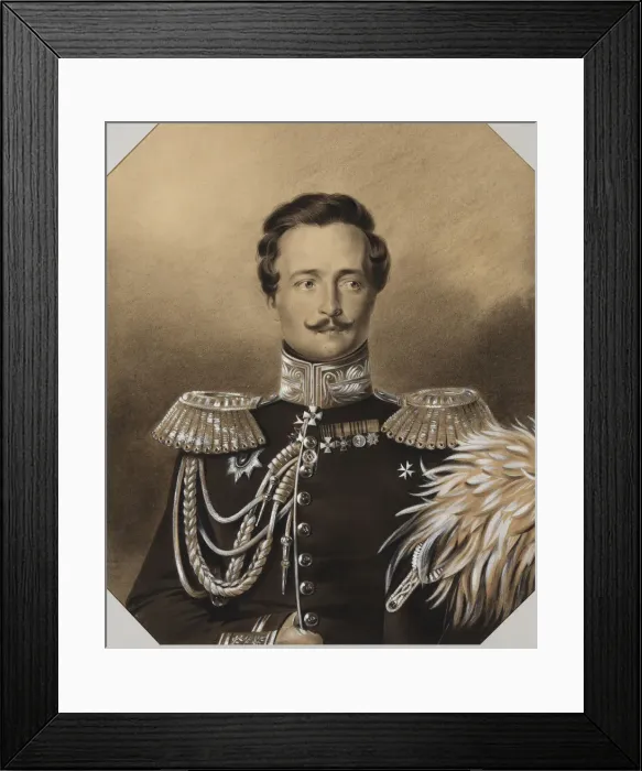 Framed Print : Prince Aleksey Yakovlevich Lobanov-Rostovsky (1795-1848), 1828-1829 Framed Print : Prince Aleksey Yakovlevich Lobanov-Rostovsky (1795-1848), 1828-1829
