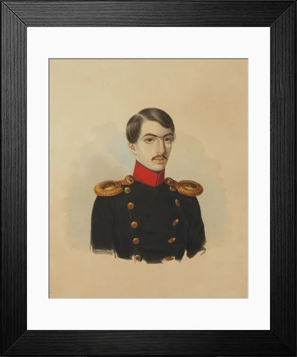Framed Print : Count Andrey Pavlovich Shuvalov (1817-1876), 1838-1839 Framed Print : Count Andrey Pavlovich Shuvalov (1817-1876), 1838-1839